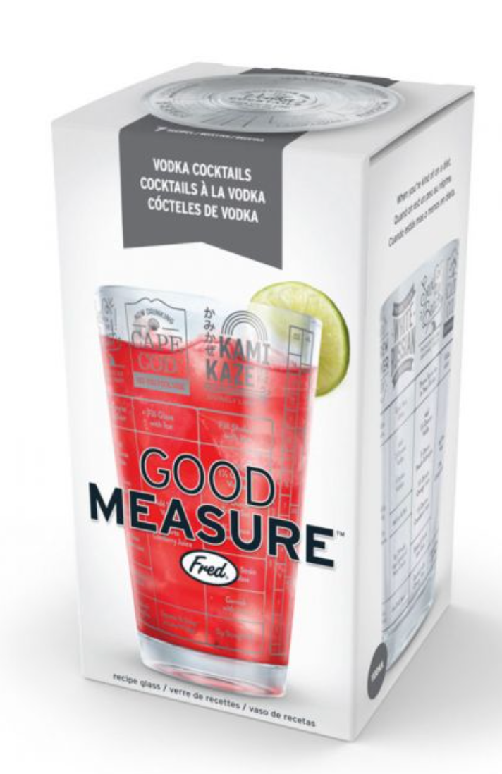 Good Measure- Gin, Rum, Vodka,Tequila, Wine, Beer, Hangover