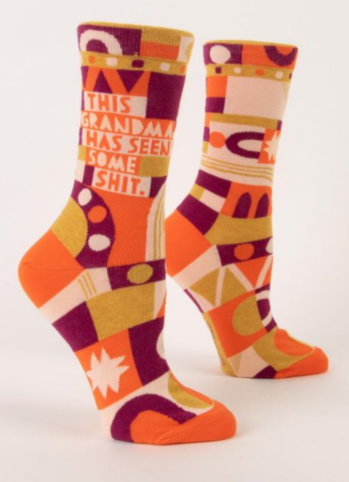 Blue Q Women's Crew Socks, variety of designs