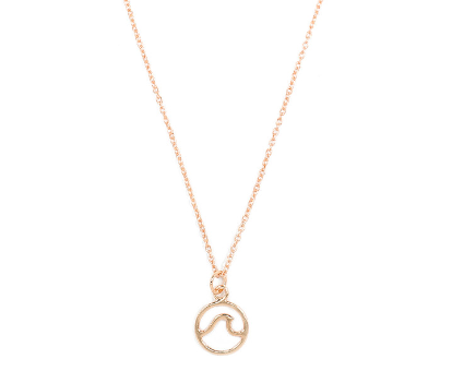 Pura vida wave necklace top