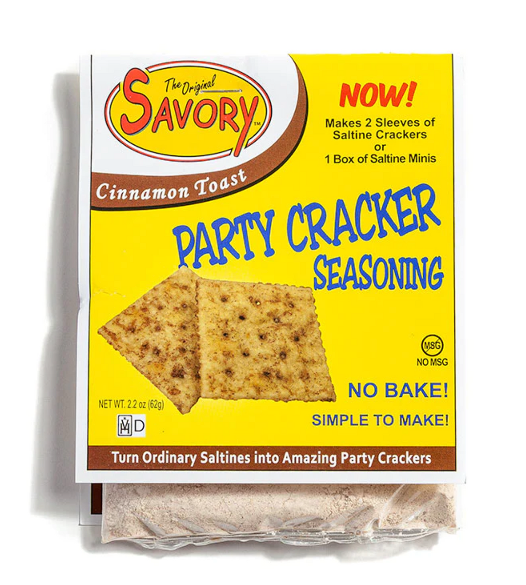 The Original Savory Party Cracker Seasoning- Cinnamon Toast