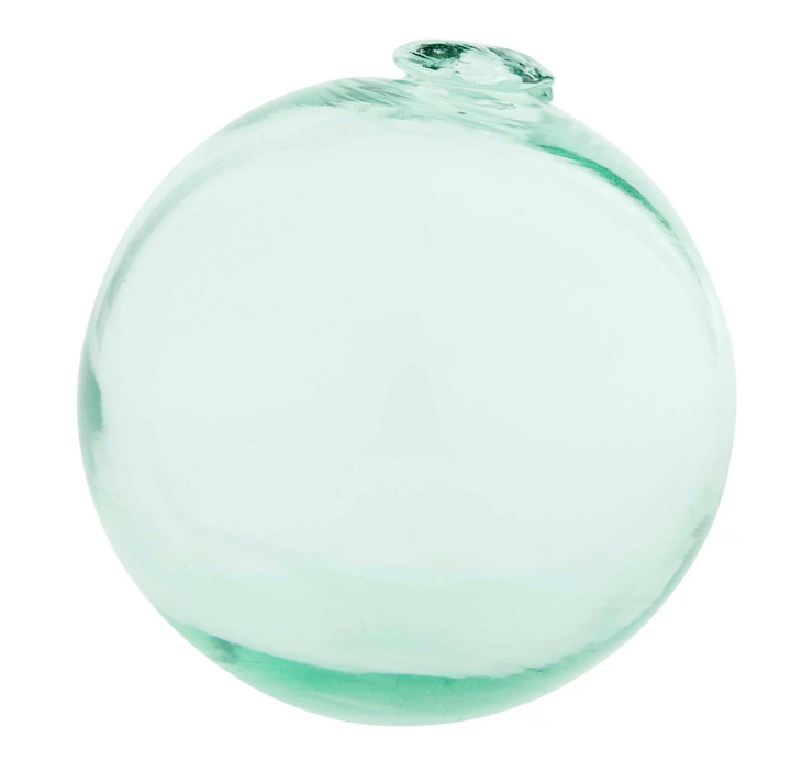 Glass Decor Ball- Clear or Green