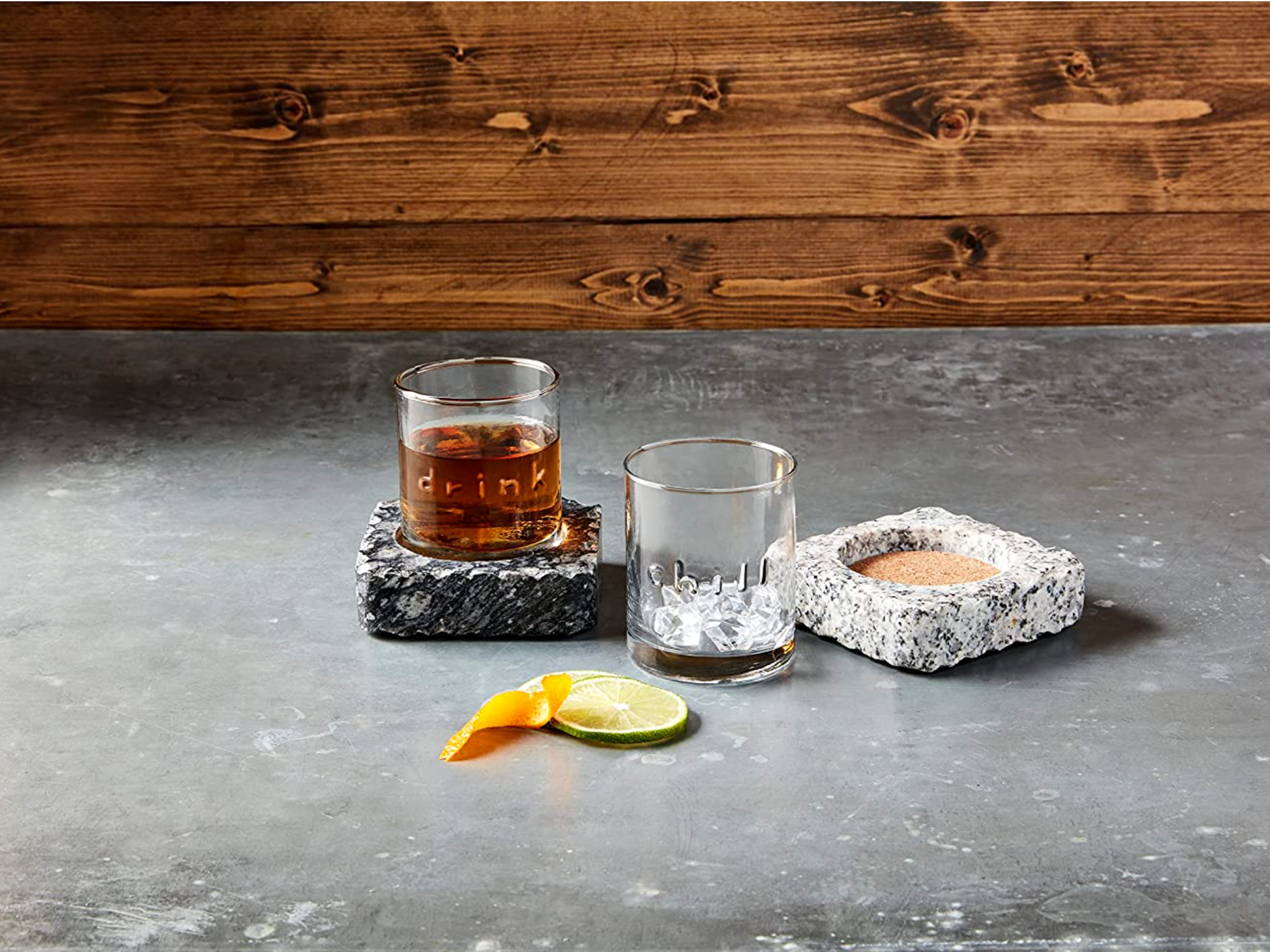 Mountain Decanter & Tumblers Set