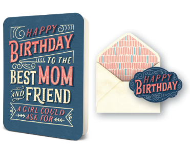 Best Mom & Friend - Birthday Card