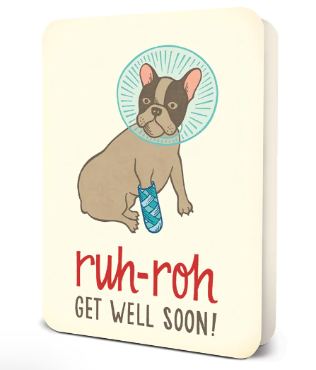 Ruh-Roh - Greeting Card