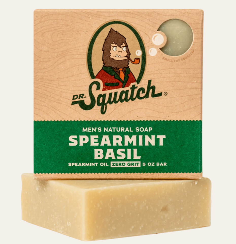 Dr. Squatch- Spearmint Basil Soap - Pine & Moss