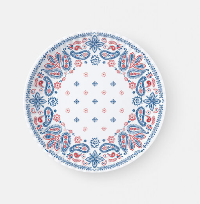 American Holiday Melamine Plates