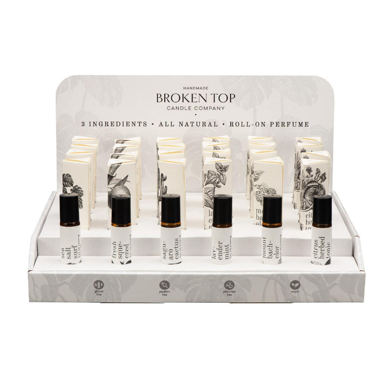 Broken Top Brands- Eau De Parfum Roll-On - Pine & Moss