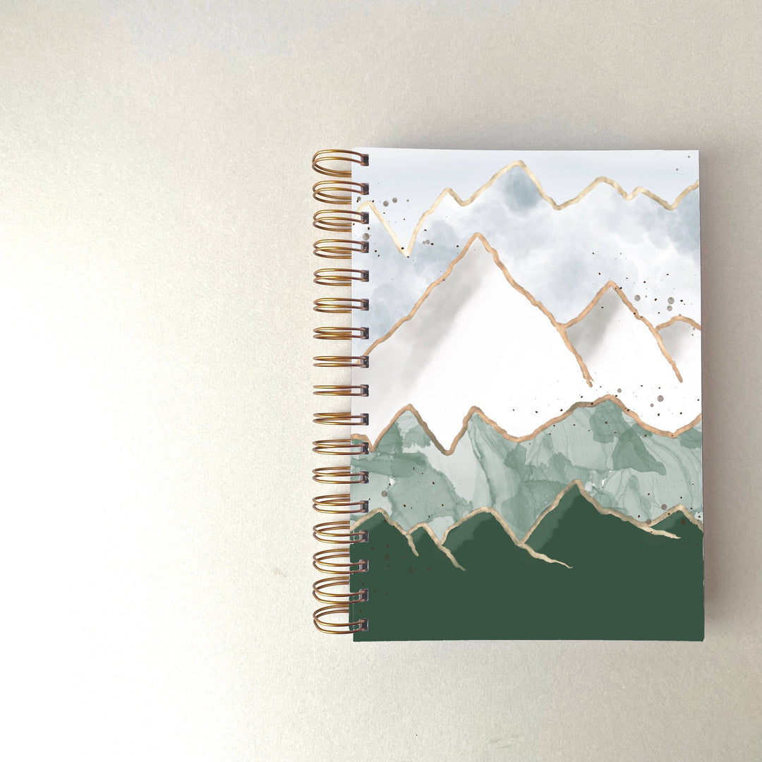 Sound & Circle Undated Weekly Planner | Mountains