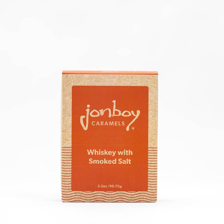 Whiskey with Smoked Salt Caramels - 3.2 oz Box