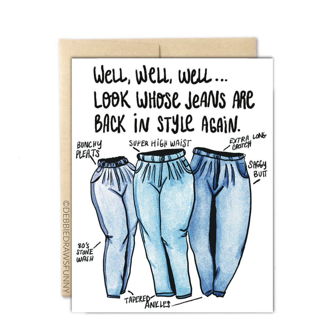 Mom Jeans Funny Mother's Day Card